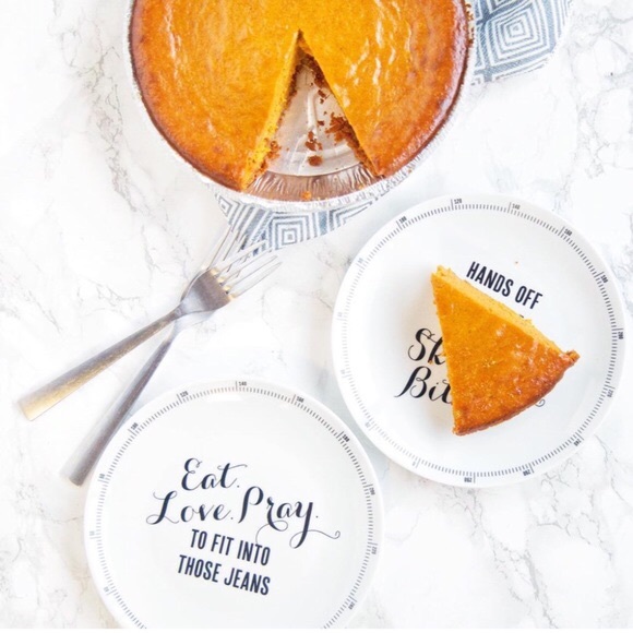 Z Gallerie Other - Weight For Dessert Plate Set